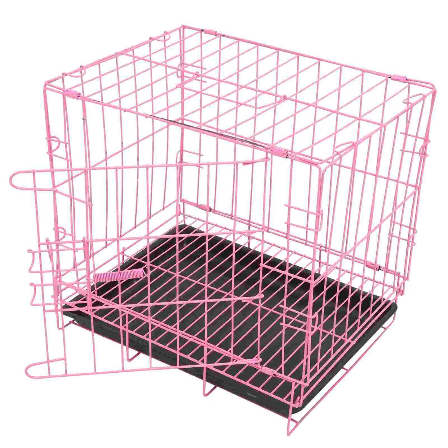 Small Crate with Removable Tray: Portable indoor home for your pets.