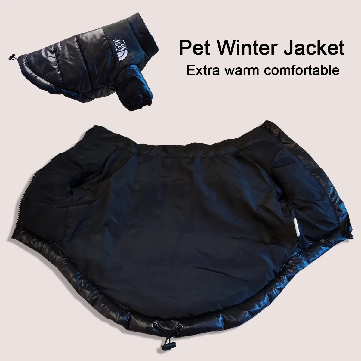 Winter Reflective Dog Coat: Puppy Warm Jacket, Chihuahua Pet Outfits.