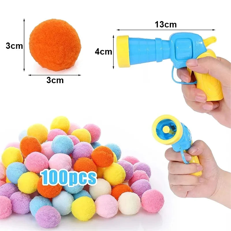 Training Cat Toy: Stretch plush ball toy for cats.