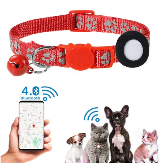 Mini GPS Tracker: Wearable, Anti-lost, Bluetooth, Cat Dog Tracker Collar