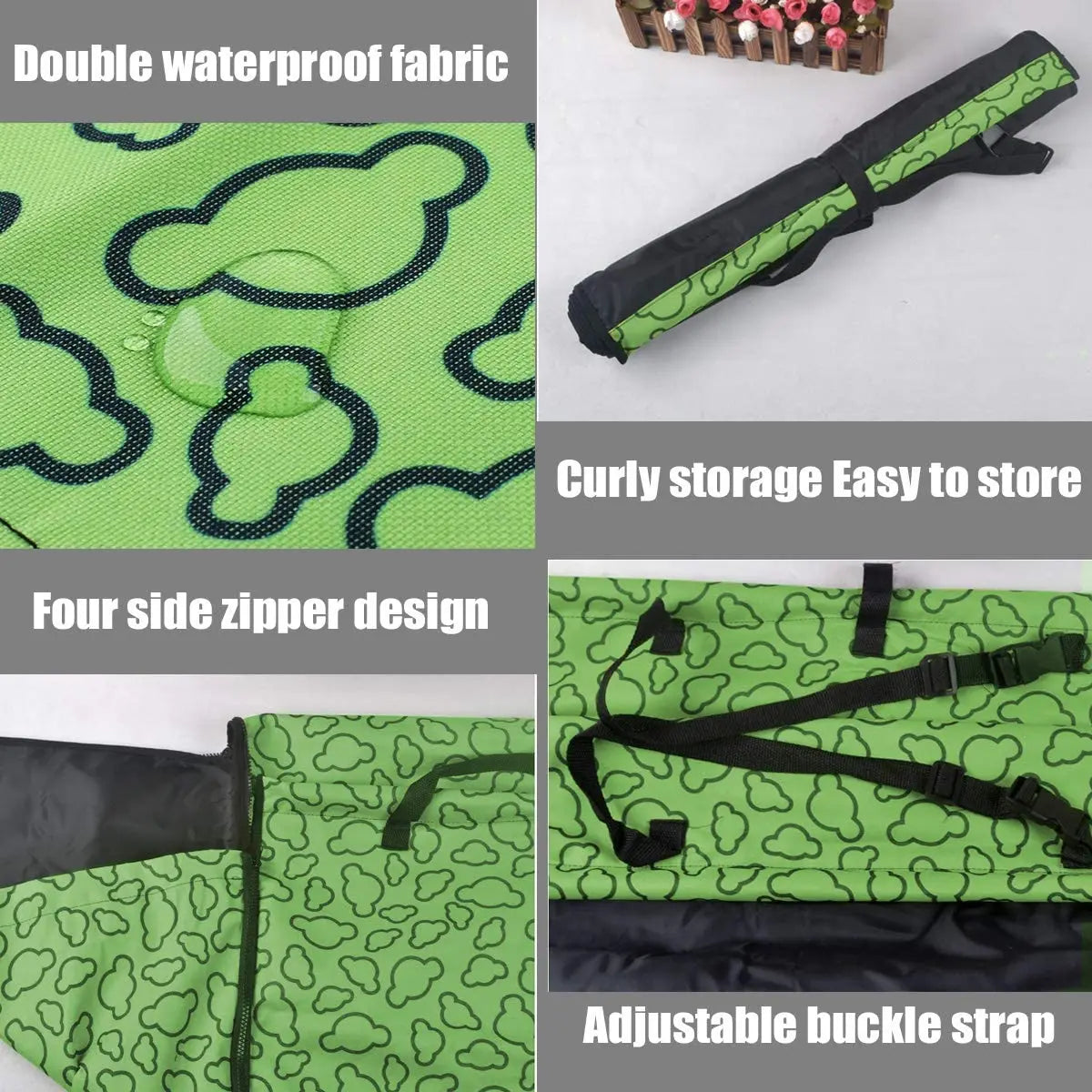 Waterproof Pet Seat Cover: Carrier Basket Mat, Travel Product
