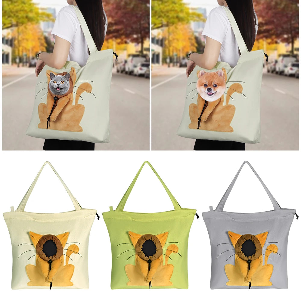 Soft pet carriers bag: Portable, outgoing travel solution for small pets.