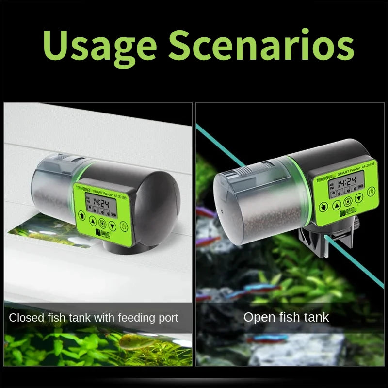 Intelligent Aquarium Feeder: Ensure Your Fish Are Fed On Time!