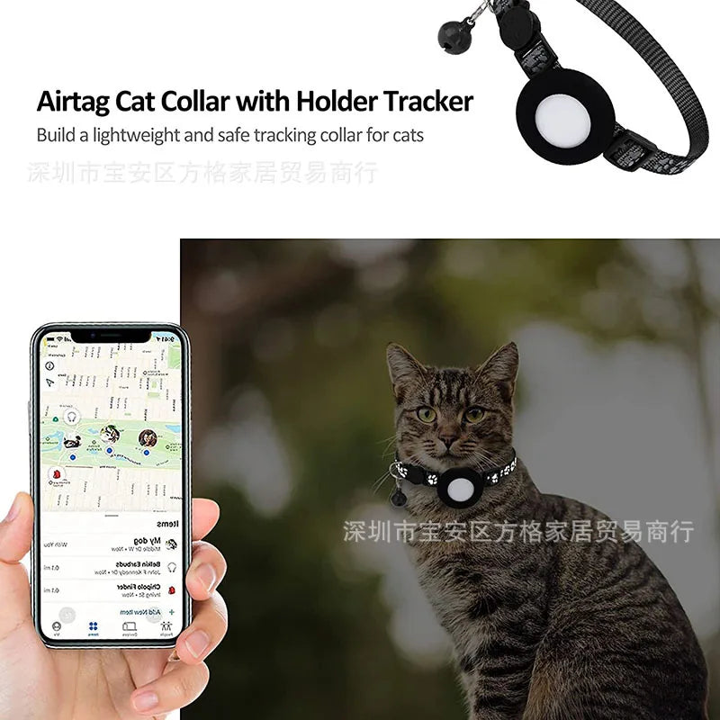 Mini GPS Tracker: Wearable, Anti-lost, Bluetooth, Cat Dog Tracker Collar