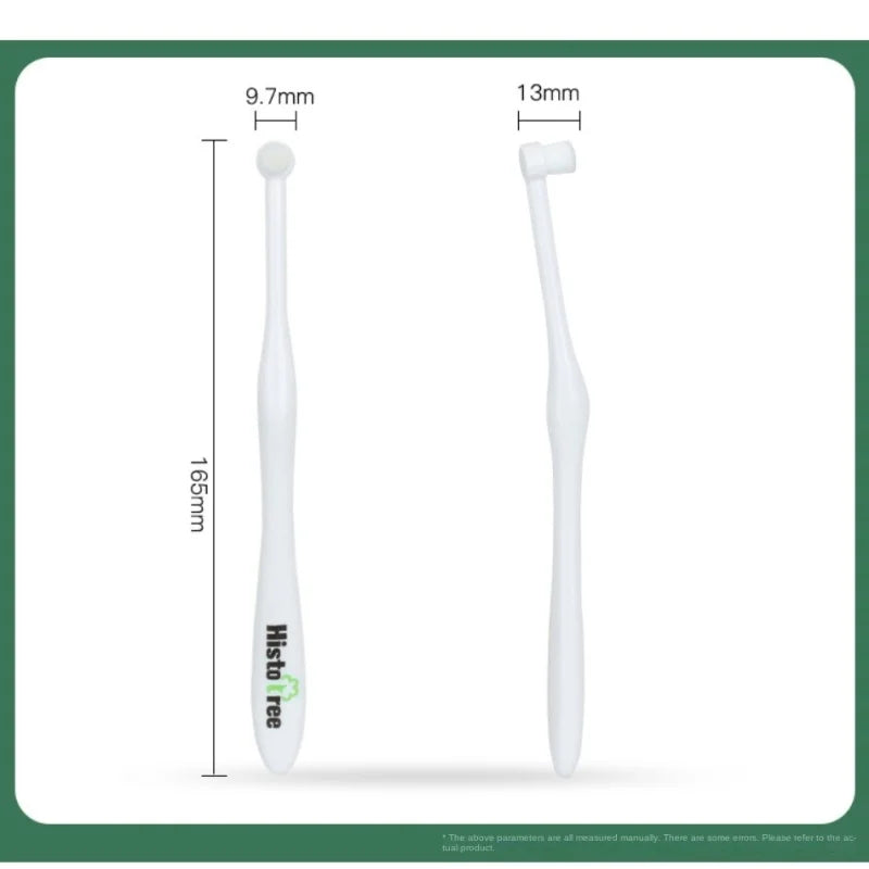 Pet Toothbrush: Removes Bad Breath, Cleans Teeth Gently.
