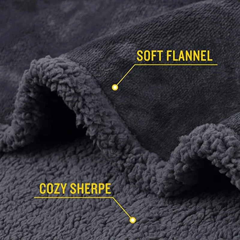 Waterproof Pet Blanket: Pee-proof cover for sofa and bed.