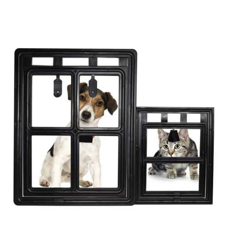 Lockable Pet Door: Secure Access, Mosquito-Proof, Easy Installation