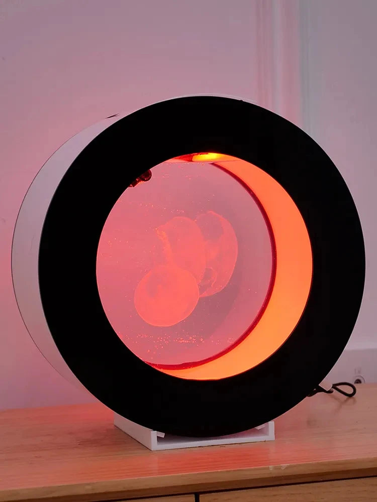 Mini Desktop Jellyfish Tank: Acrylic, Fish Aquarium