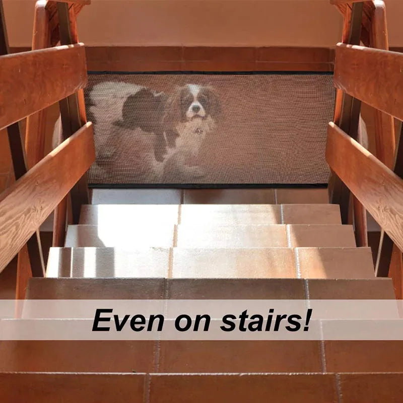 Clear Dog Fence: Protective, Balcony Safety Door, Hanging Net