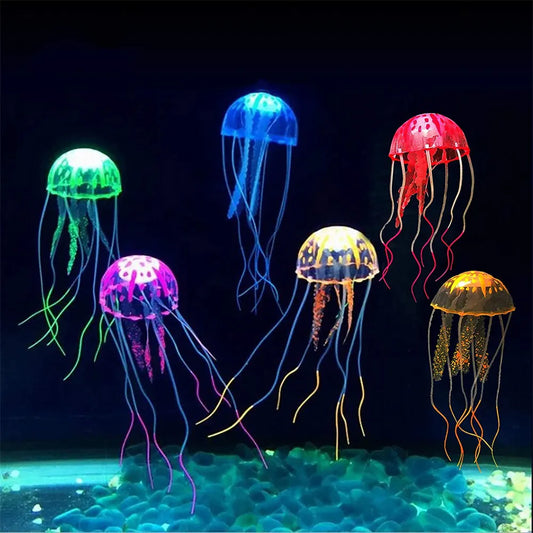 Luminous Jellyfish Decoration: Add Charm to Your Aquarium!