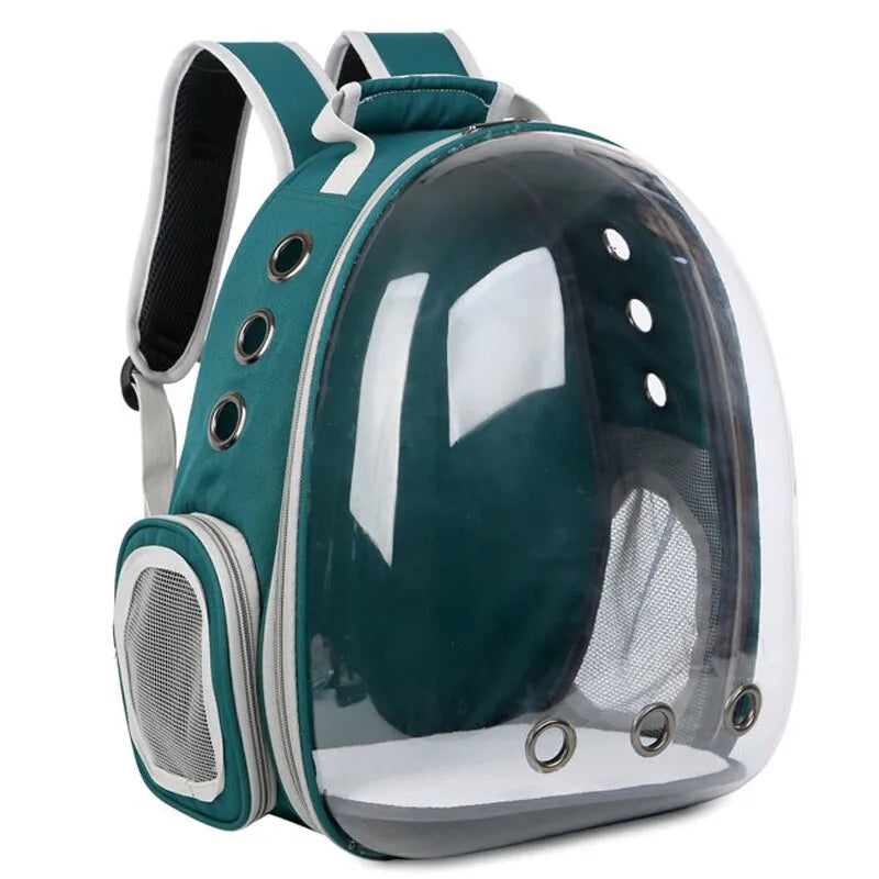 Transparent Pet Backpack: Travel in Style with Your Pet!