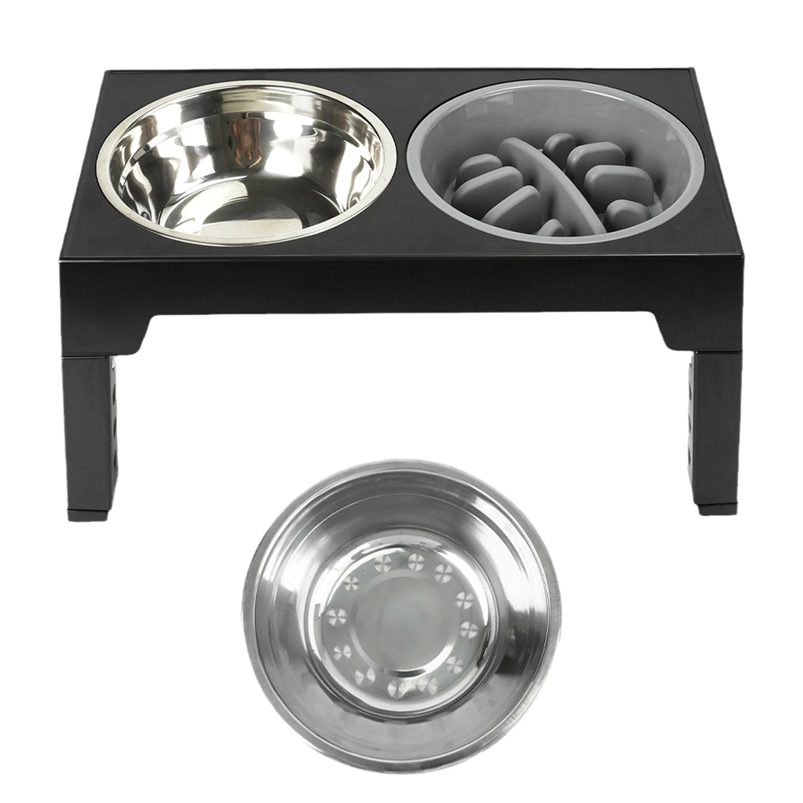 Pet Double-Bowl Feede