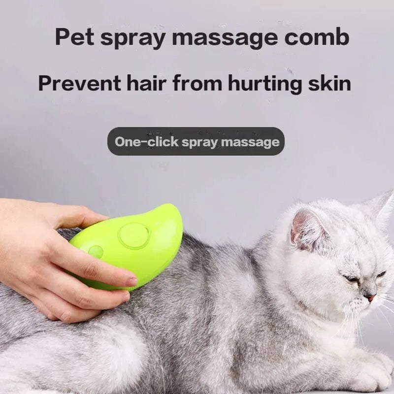 Electric Spray Grooming Comb: Easy Bathing for Your Pet!