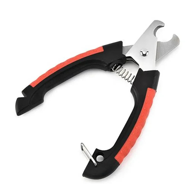 Stainless Steel Dog Nail Clippers: Professional Grooming Tool for Pets.
