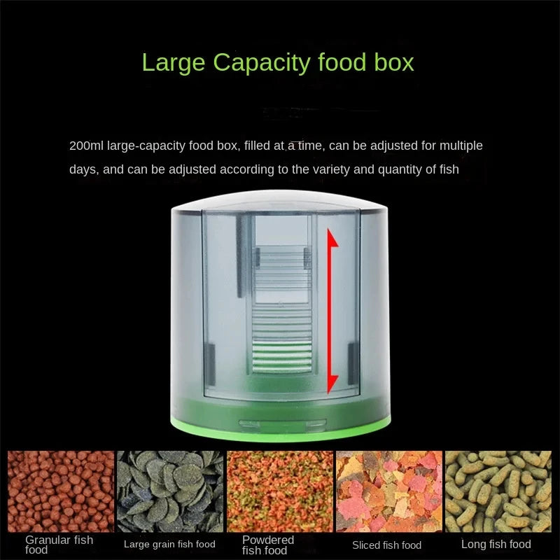 Intelligent Aquarium Feeder: Ensure Your Fish Are Fed On Time!
