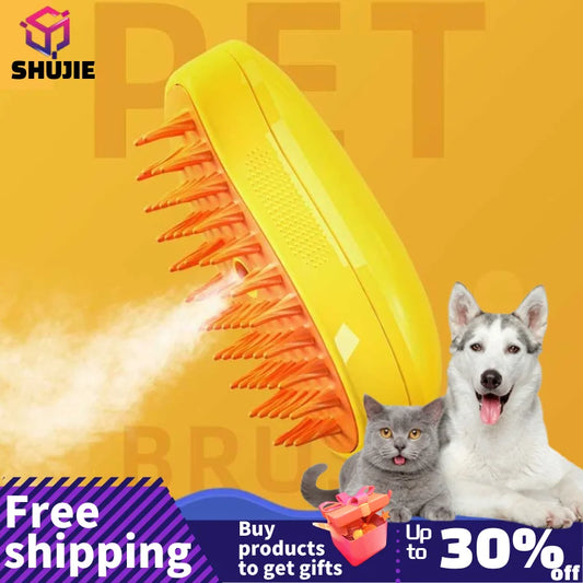 Electric Spray Grooming Comb: Easy Bathing for Your Pet!