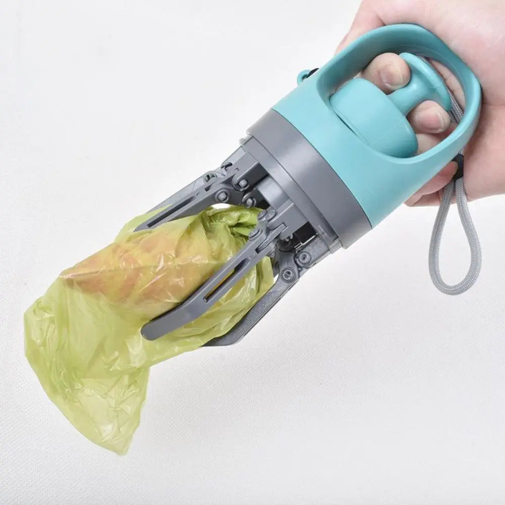 Lightweight Pooper Scooper: Built-in Bag Dispenser, Easy Waste Cleanup.