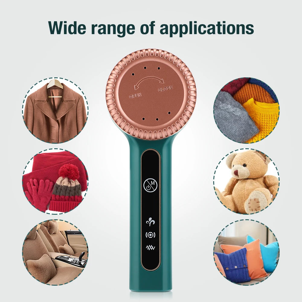 Electric Lint Remover: Rechargeable, Sweater Shaver, Pet-Friendly Hair Removal.