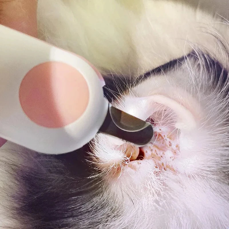 LED Dog Nail Clipper: Professional Claw Trimmer, Safety Lock.