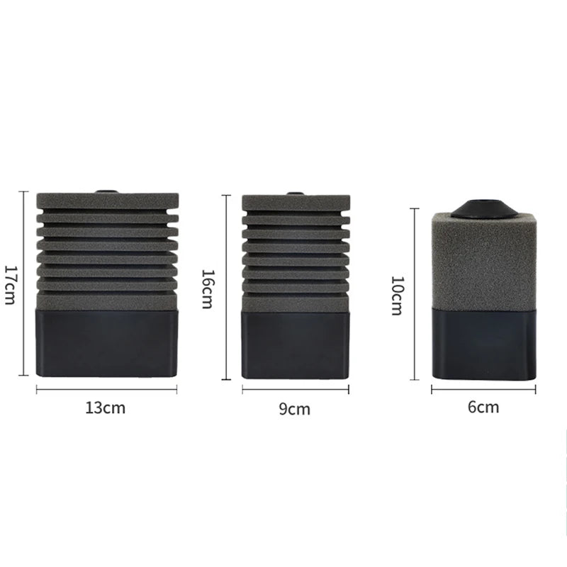 Sponge filter for aquariums: Biochemical filtration, reusable equipment.