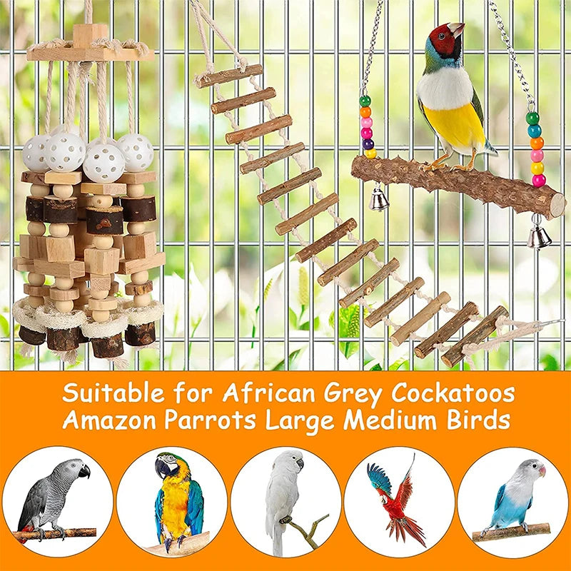 Parrot Nibble Toy: Keep Your Parrot Happy and Entertained