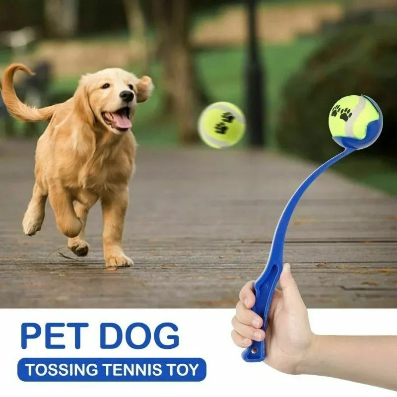 Throwing Stick Dog Toy: Outdoor Training Launcher Pole
