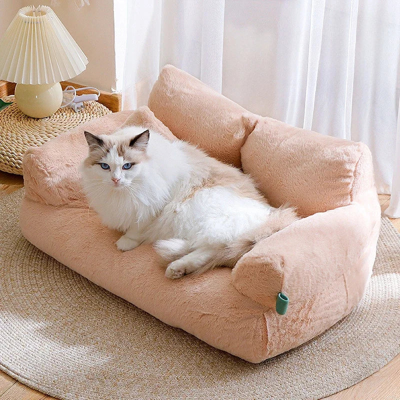 Cozy Cat Sofa: Disassembled, soft bed, for cats, puppies.