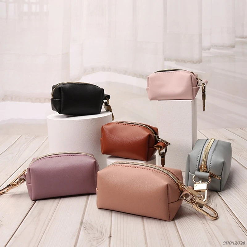 Leather Poop Bags: Pet waste disposal.