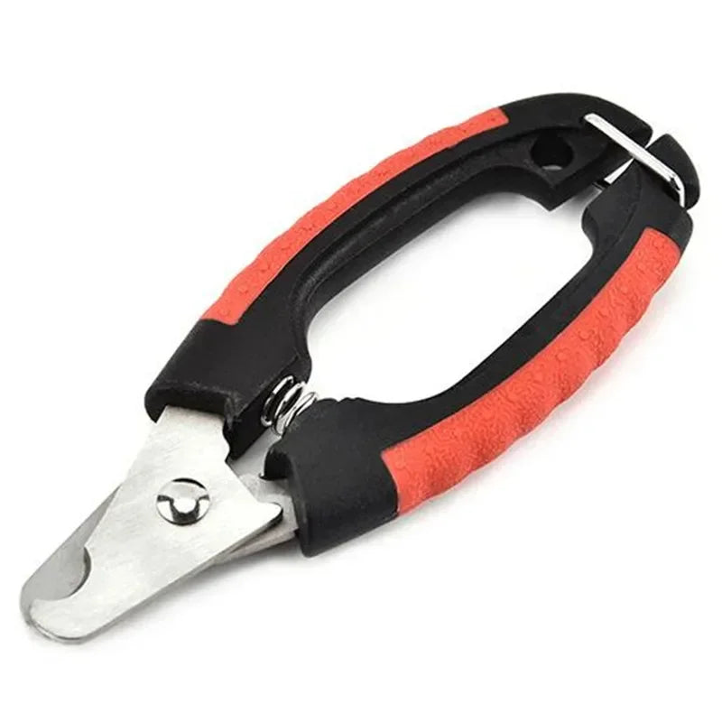 Stainless Steel Dog Nail Clippers: Professional Grooming Tool for Pets.
