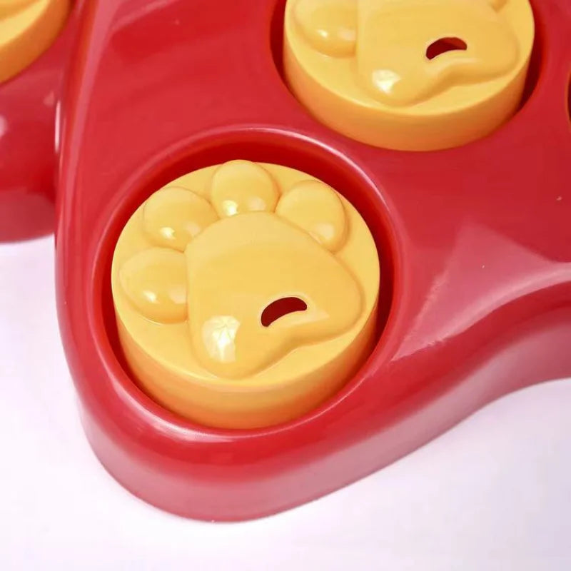 Pet puzzle feeder: Engaging toys for cats and dogs.