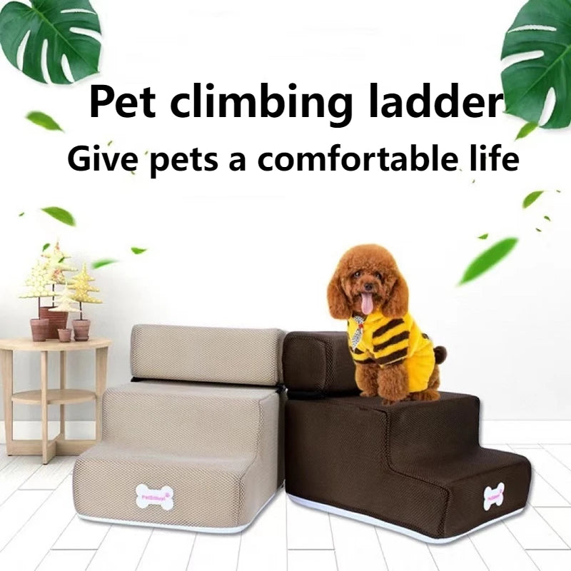 Dog House Stairs: Anti-slip stairs for small pets.