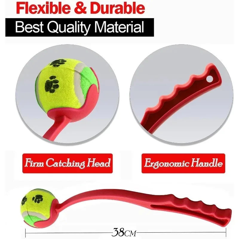 Throwing Stick Dog Toy: Outdoor Training Launcher Pole