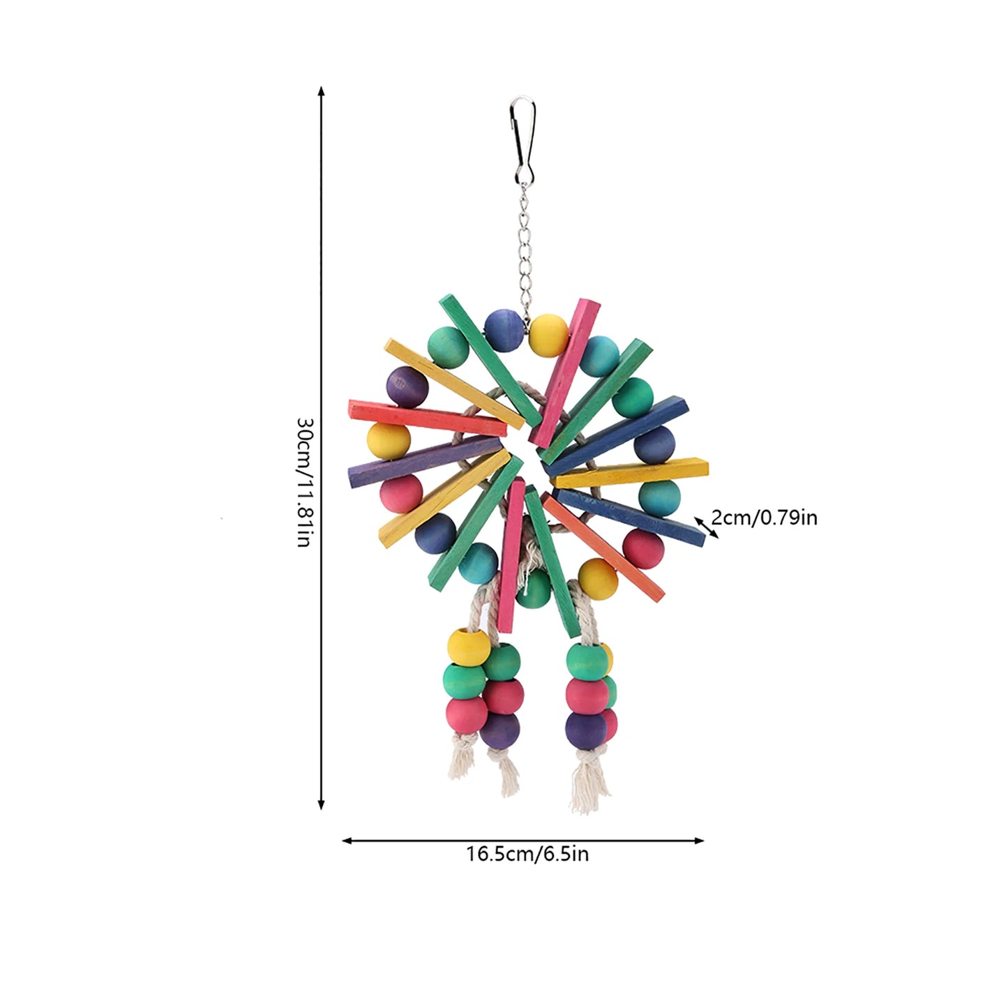 Parrot Cage Bite Toy: Chew Toy for Various Birds