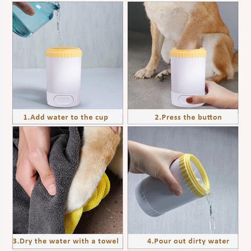 Pet Paw Washer: Keep Your Pet's Paws Clean and Healthy!