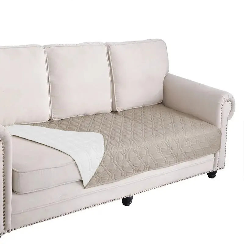 Waterproof Dog Bed Cover: Leak-proof mat for furniture protection.