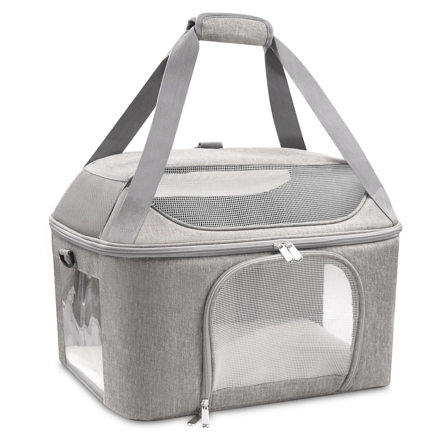 Breathable Cat Carrier: Airline Approved Bag for Small Pets.