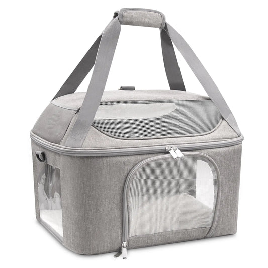 Breathable Cat Carrier: Airline Approved Bag for Small Pets.
