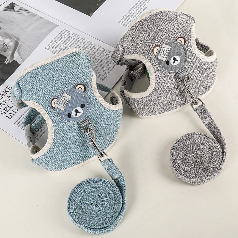 Newest Cute Rabbit Harness and Leash Set: Bunny Pet Accessories