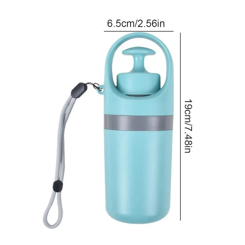 Lightweight Pooper Scooper: Built-in Bag Dispenser, Easy Waste Cleanup.