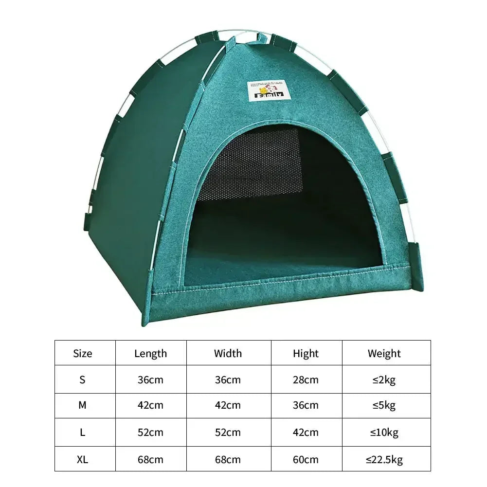 Summer pet tent: Kennel for cats and dogs.
