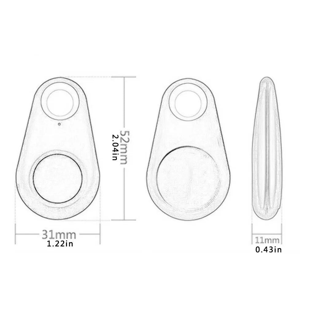 Mini Smart GPS Tracker: Wireless Anti-lost Alarm for Pets, Kids