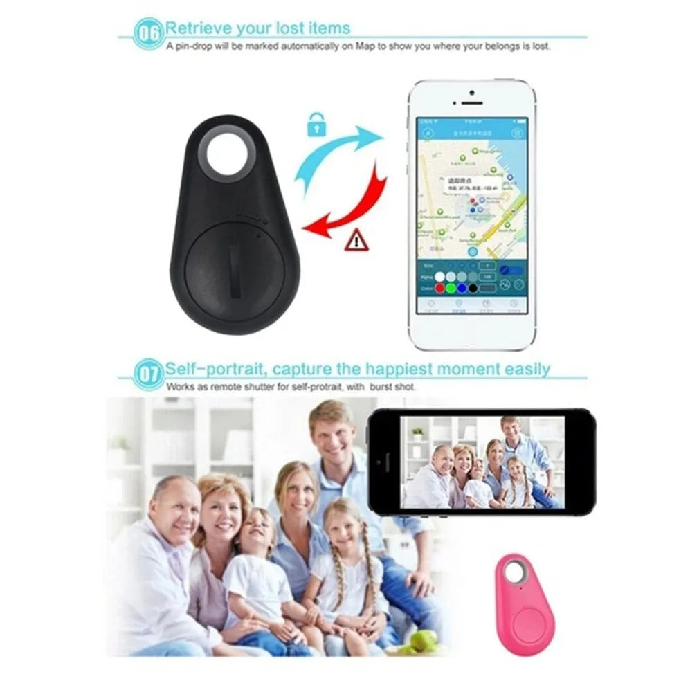 Mini Smart GPS Tracker: Wireless Anti-lost Alarm for Pets, Kids