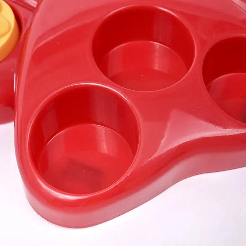 Pet puzzle feeder: Engaging toys for cats and dogs.