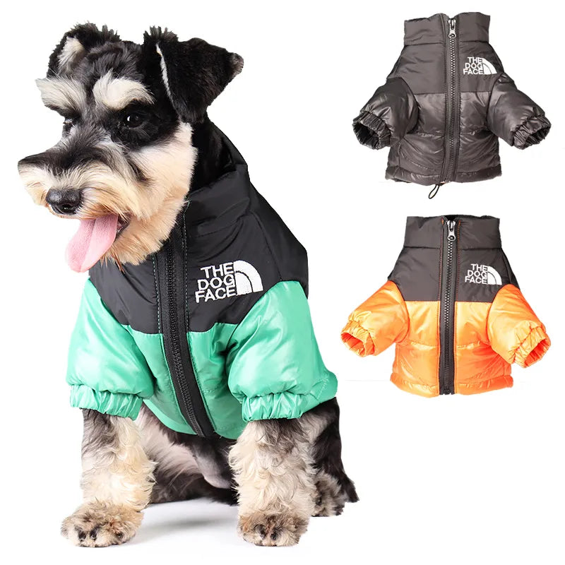 Winter Reflective Dog Coat: Puppy Warm Jacket, Chihuahua Pet Outfits.