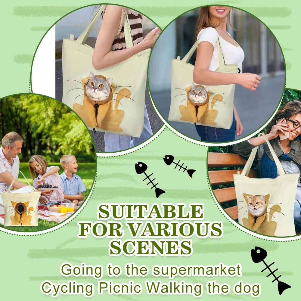 Soft pet carriers bag: Portable, outgoing travel solution for small pets.