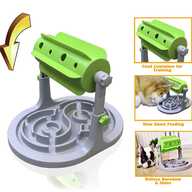 Dog Puzzle Feeder Toy: Dispensing toy for dogs, alleviates anxiety.