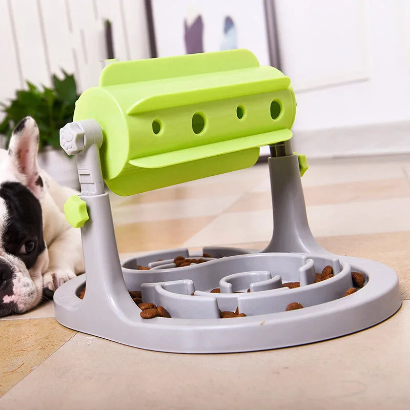 Dog Puzzle Feeder Toy: Dispensing toy for dogs, alleviates anxiety.