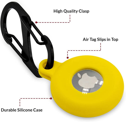 Durable Airtag Holder: Clip for Dog/Cat Harness, Collar, Leash, Backpack