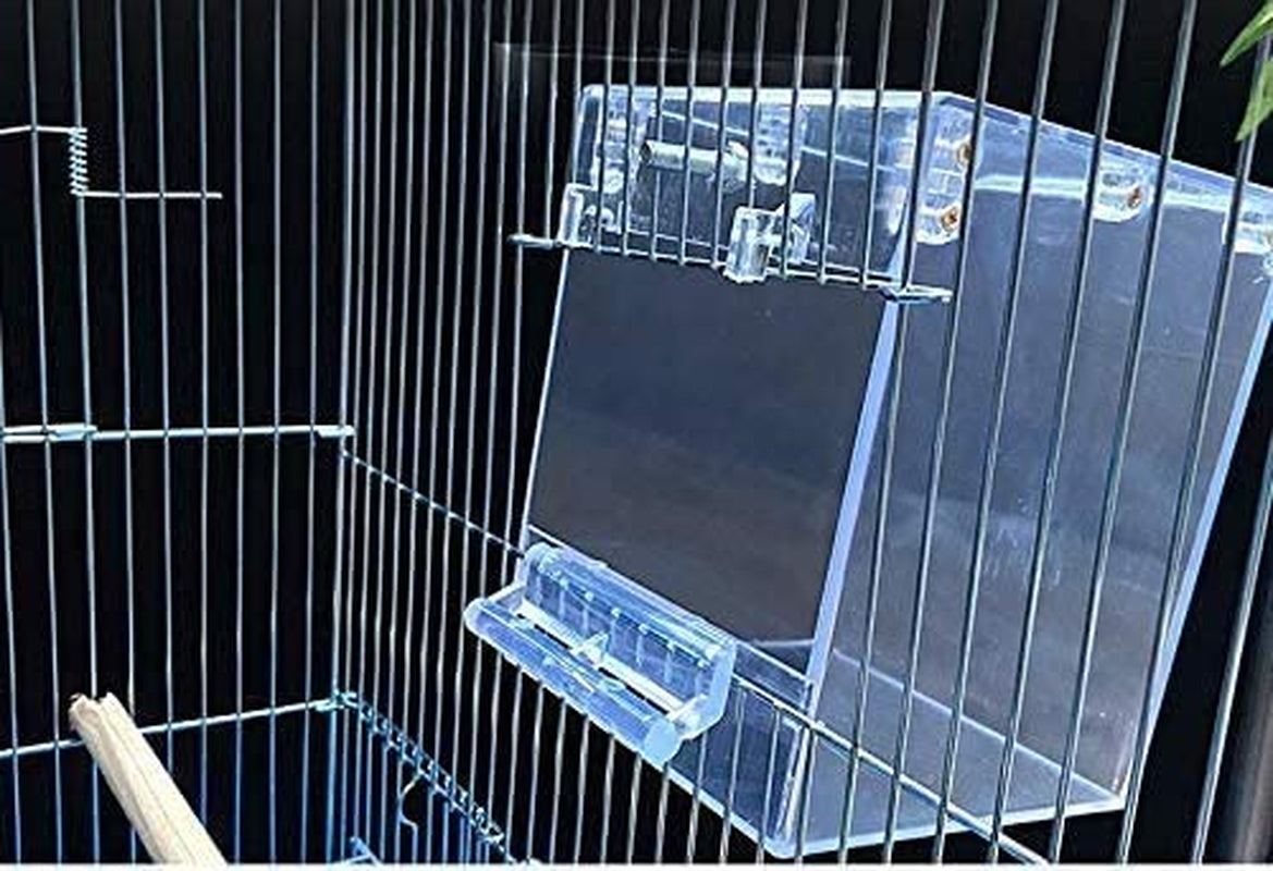 Bird Bath: No-Leakage Hanging Bathtub for Cage, Shower Accessory