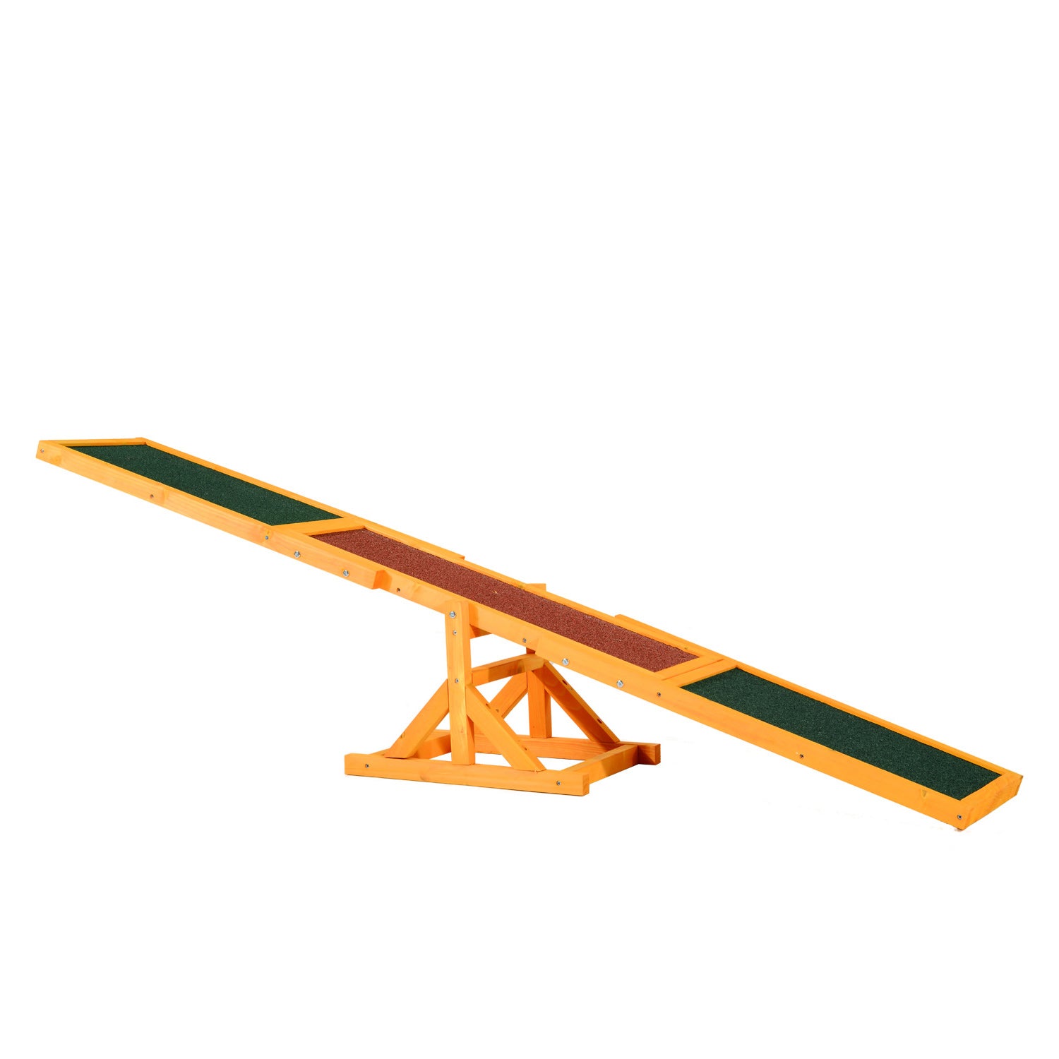 Pet Seesaw: Wooden Dog Training Equipment for Active Play
